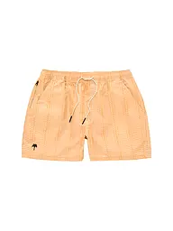 OAS | Badeshorts GREEN SQUIGGLE | Naranja
