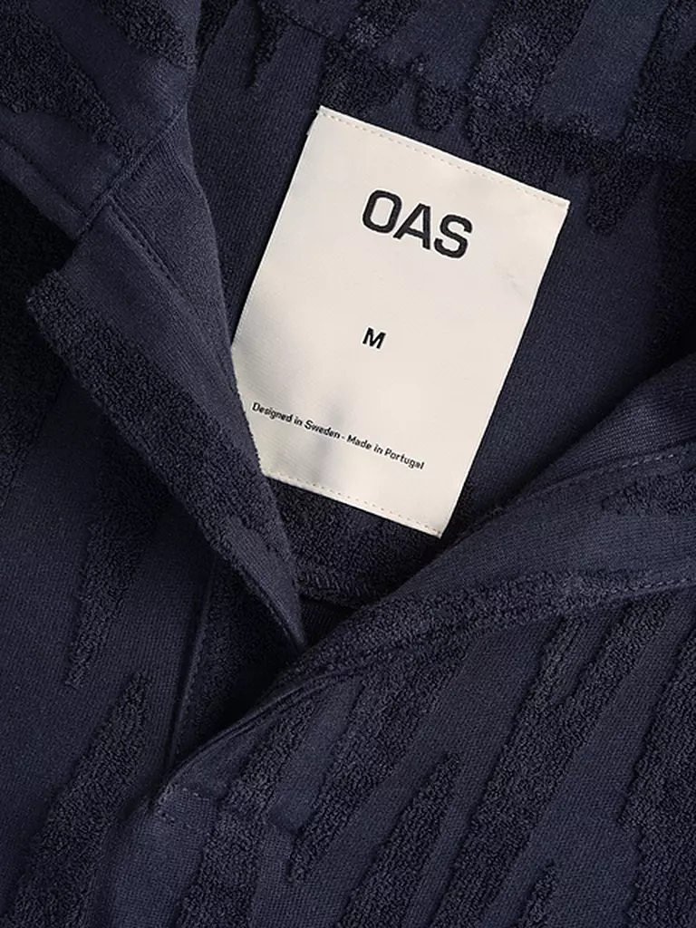 OAS | Frottee Poloshirt | Azul