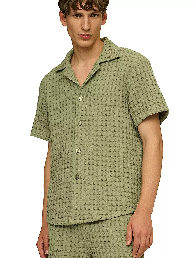 OAS | Hemd  | Verde claro