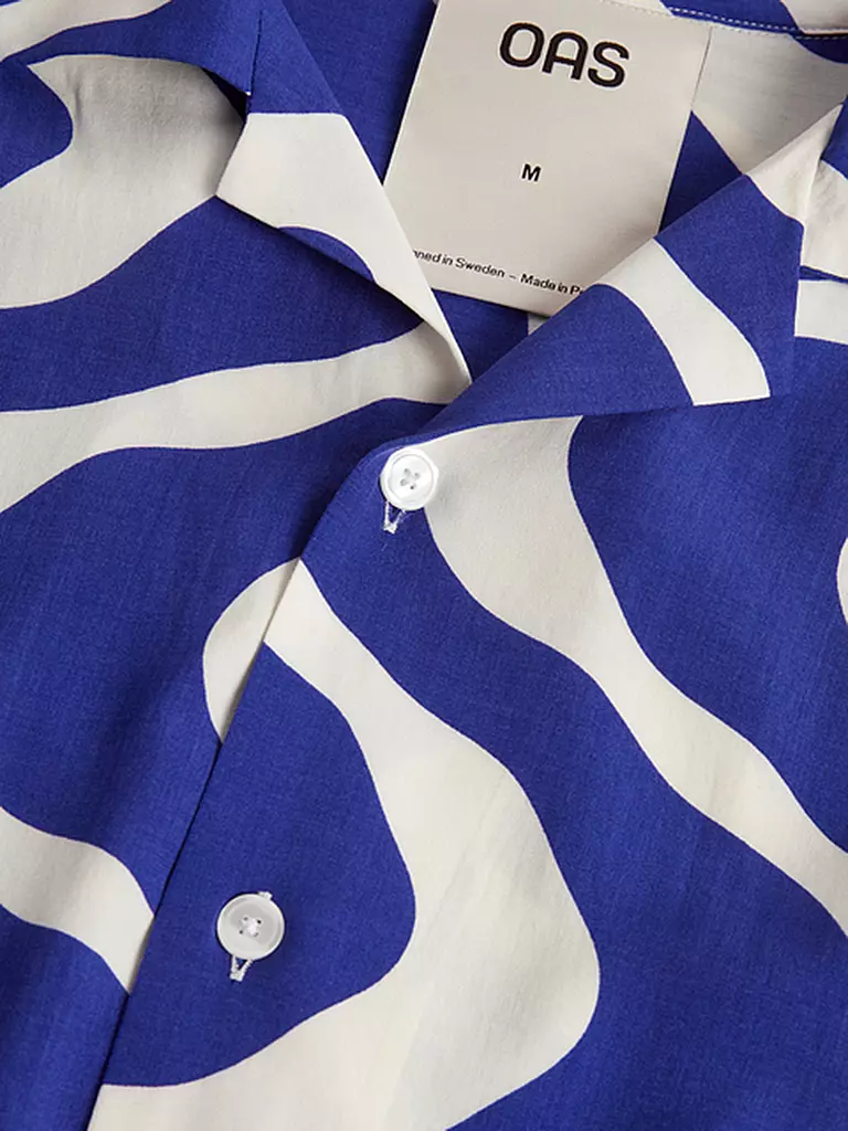OAS | Hemd BLUE RIPPLING | Azul