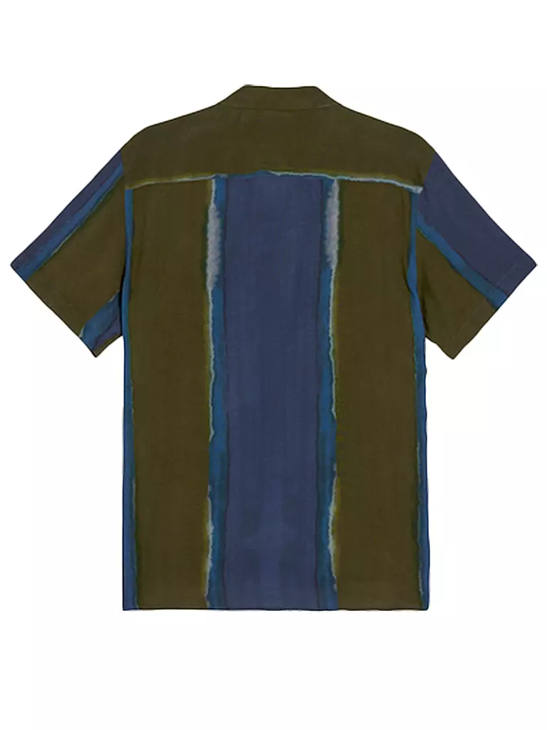 OAS | Hemd MURKY MIST  | Azul oscuro