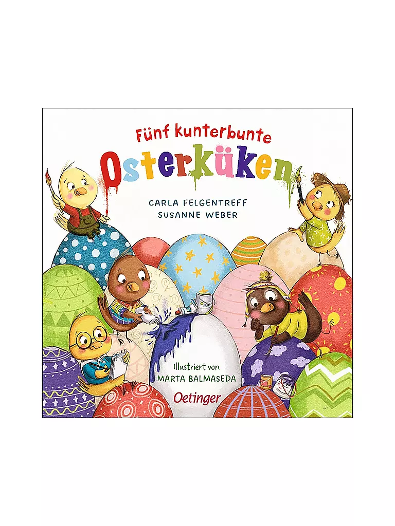 OETINGER VERLAG | Buch - Fünf kunterbunte Osterküken | Sin color