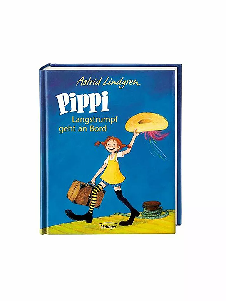 OETINGER VERLAG | Libro - Pippi Calzaslargas se embarca, a color (Edición encuadernada) | Sin color