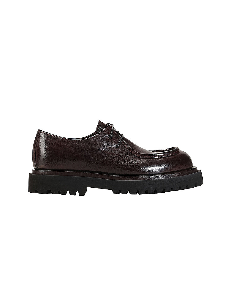 Mocasines WISAL DD rojo oscuro 37