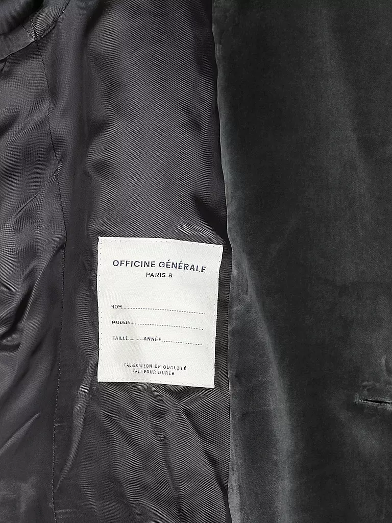 OFFICINE GENERALE | Blazer de terciopelo MANON | 
