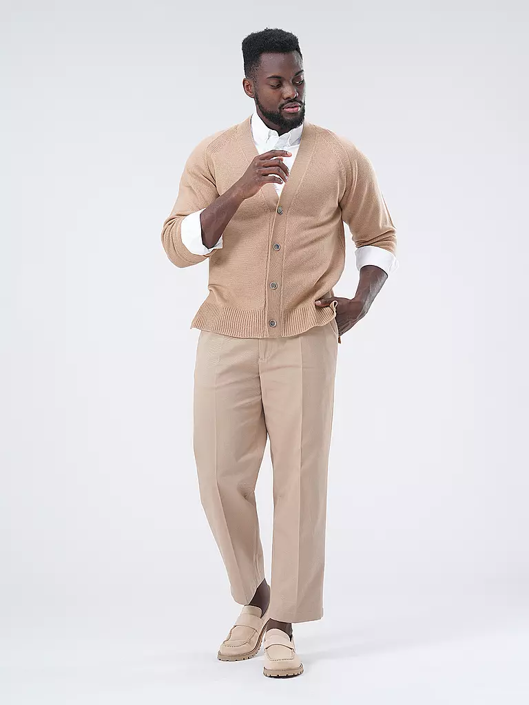 OFFICINE GENERALE | Cárdigan MILOS | Camel
