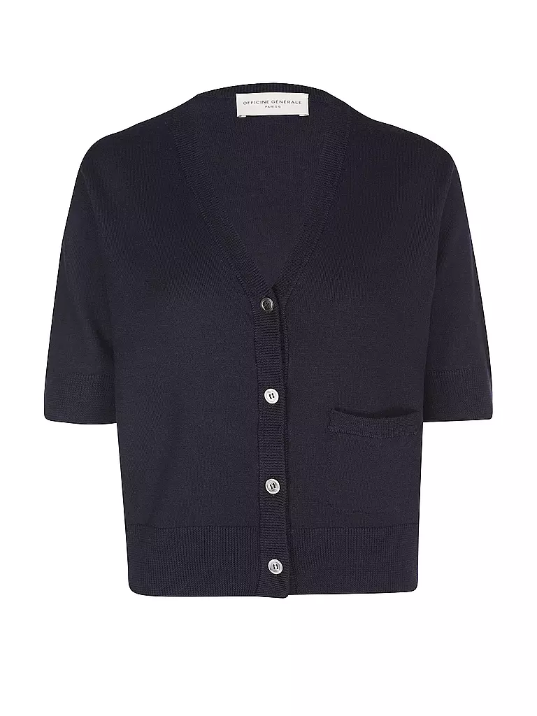 OFFICINE GENERALE | Cárdigan | Azul oscuro