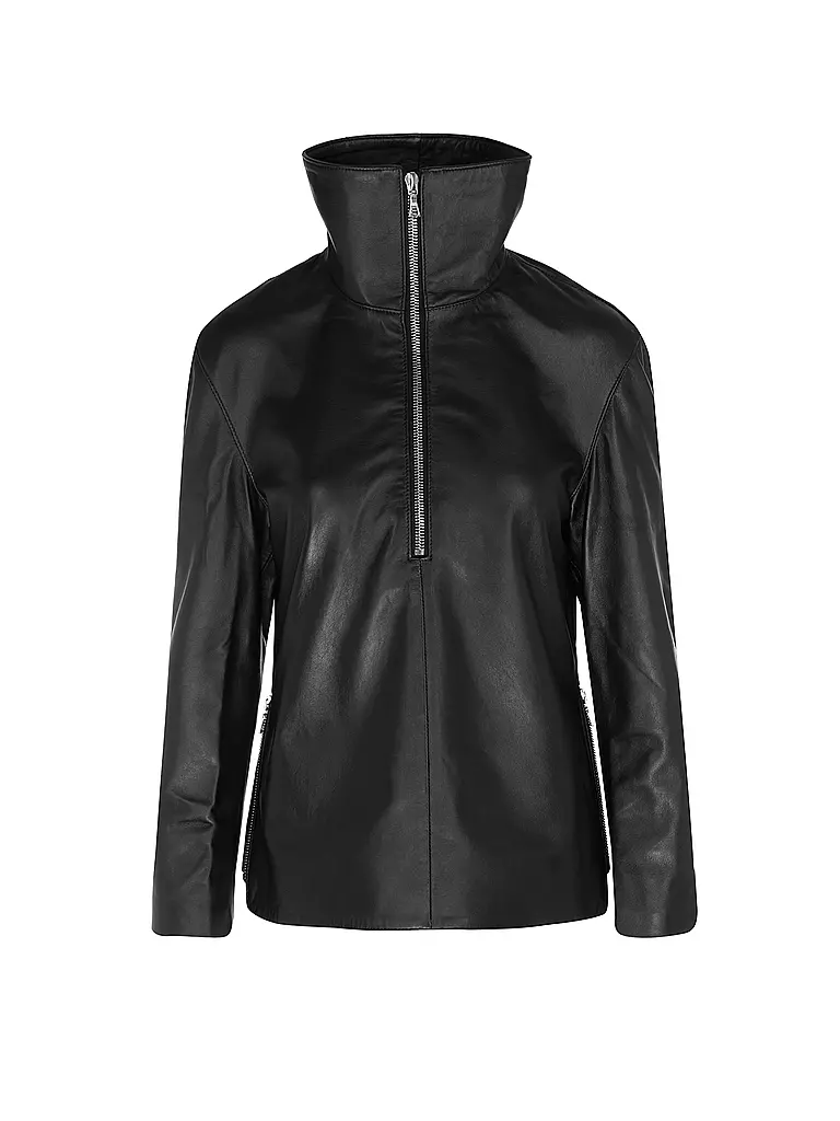 OFFICINE GENERALE | Chaqueta de cuero ALEXA | Negro
