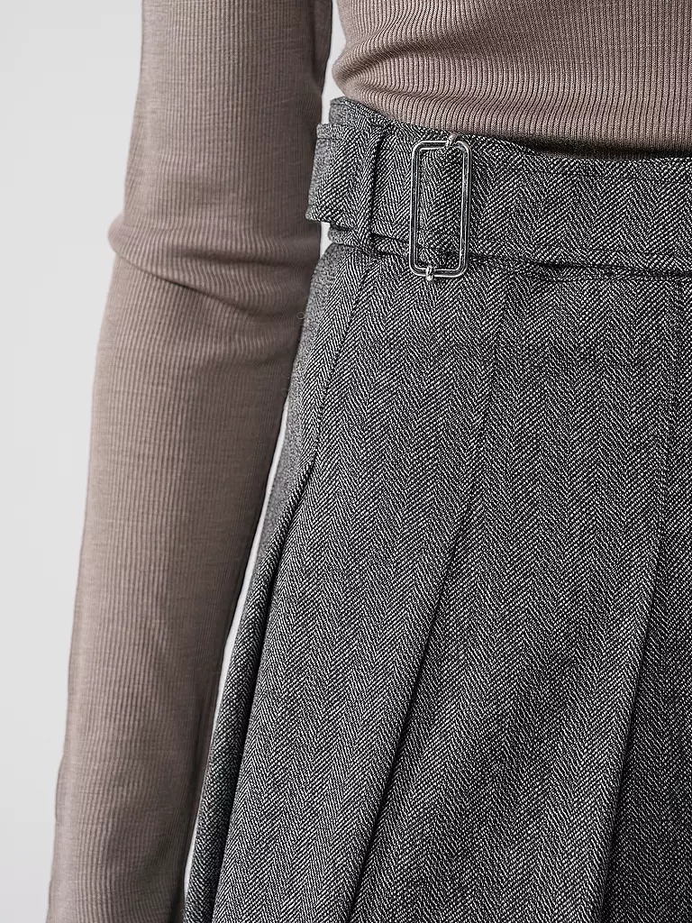 OFFICINE GENERALE | Midi falda KENIA | Gris