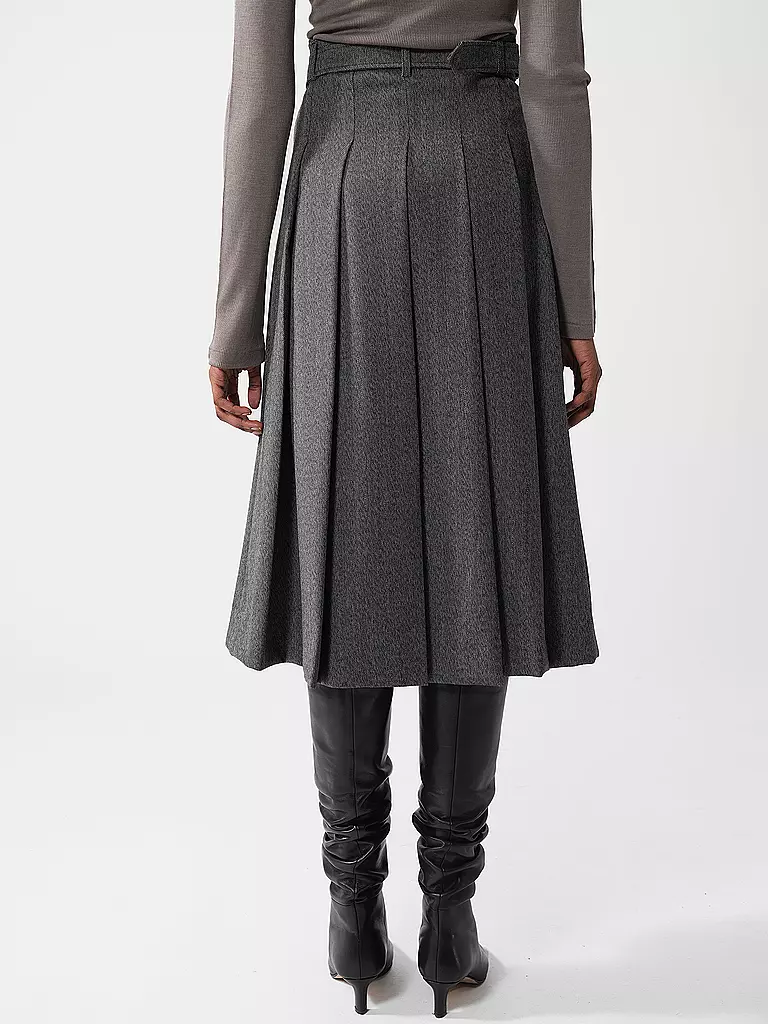 OFFICINE GENERALE | Midi falda KENIA | Gris