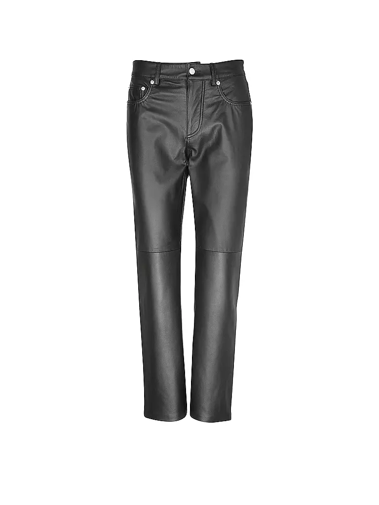OFFICINE GENERALE | Pantalones de cuero NAOMI | Negro