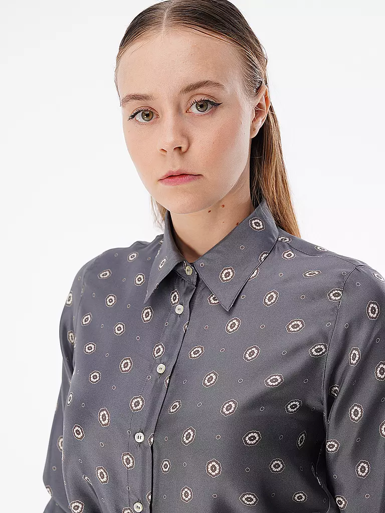OFFICINE GENERALE | Seidenbluse CARINA | Gris