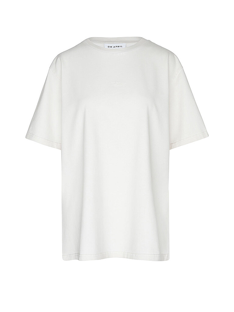 Oh April Camiseta BF blanco XL