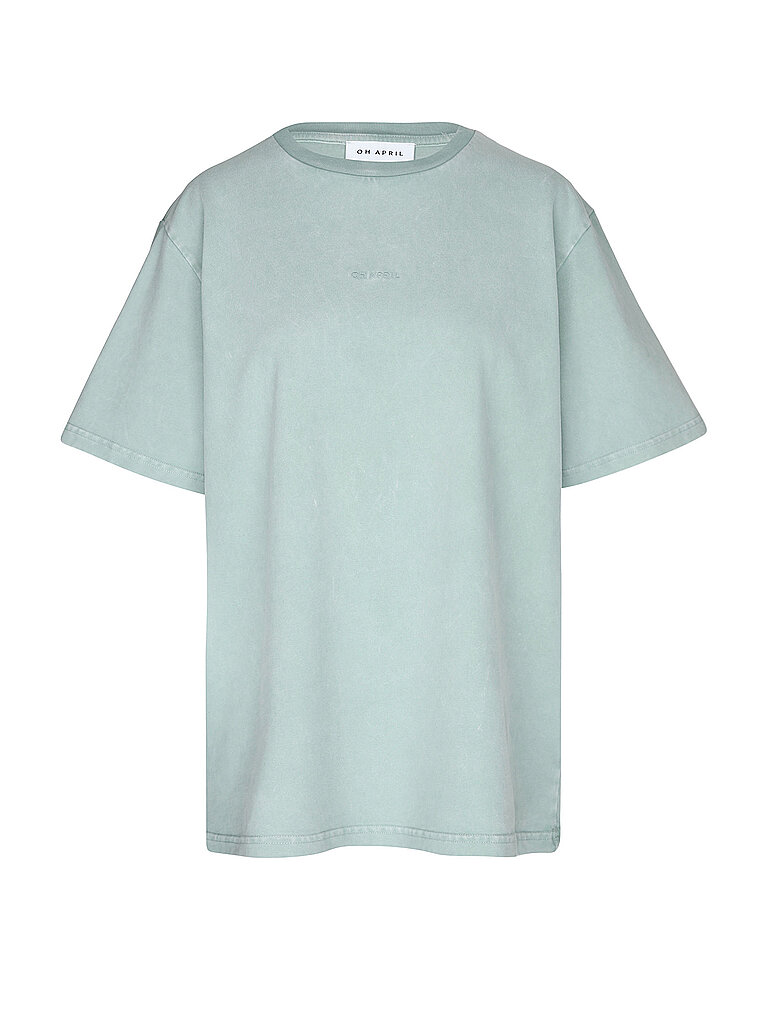 Oh April Camiseta BF verde XS