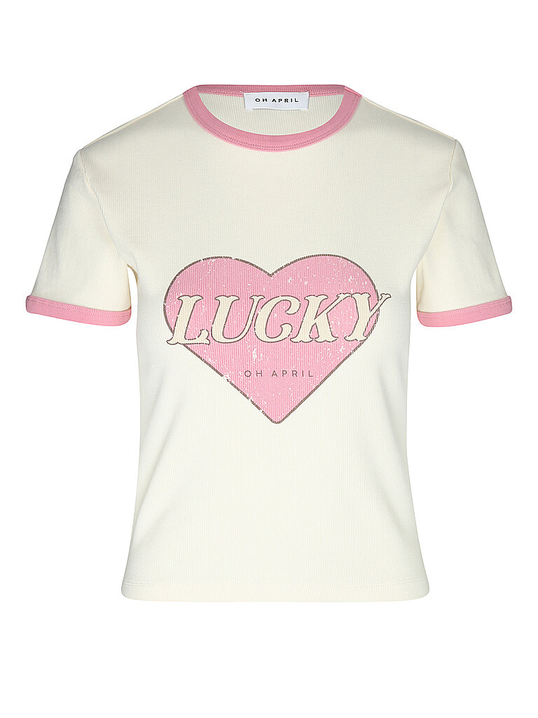 Oh April Camiseta crema