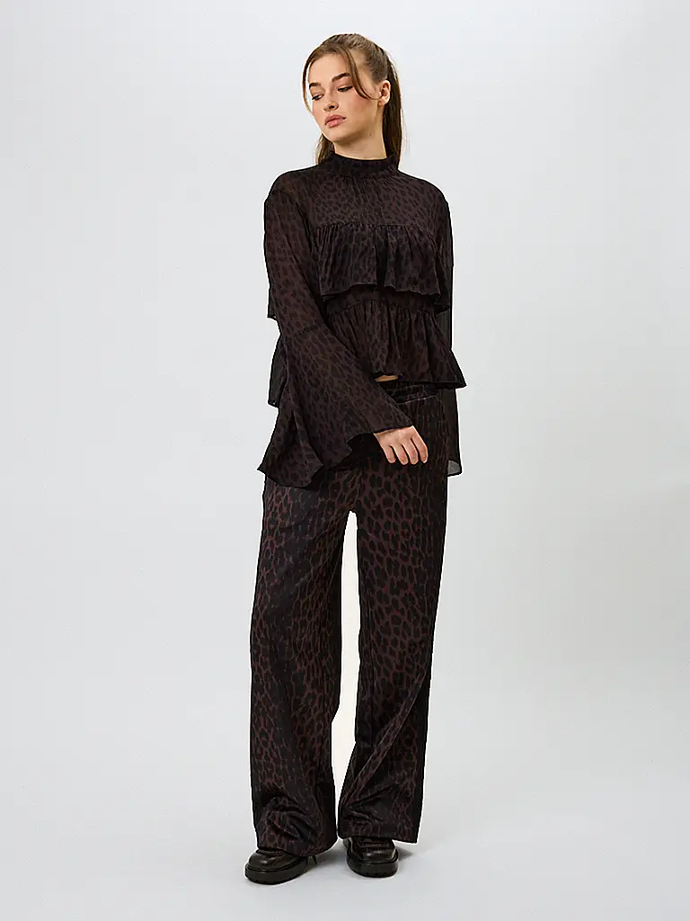 OH APRIL | Nombre del producto: Blusa TESSA | Marrón