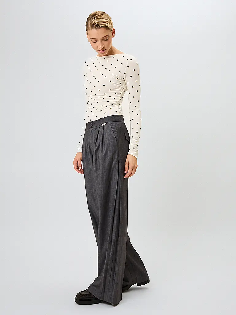 OH APRIL | Nombre del producto: Camiseta de manga larga MAEVE | Marrón