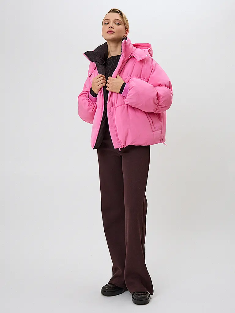 OH APRIL | Nombre del producto: Chaqueta reversible NICKI | Fucsia