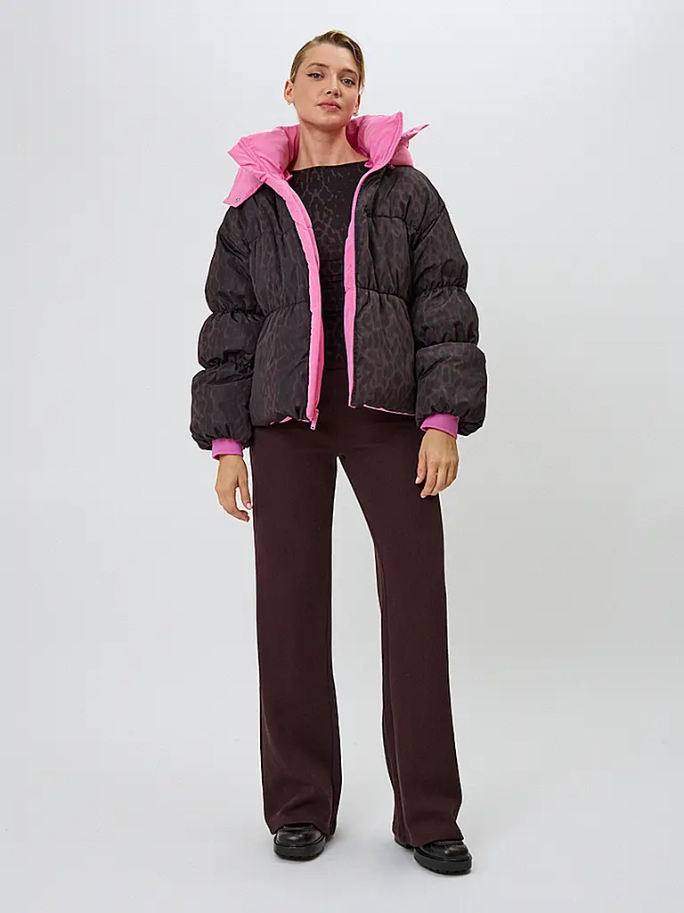 OH APRIL | Nombre del producto: Chaqueta reversible NICKI | Fucsia