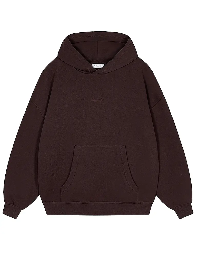 OH APRIL | Nombre del producto: Kapuzensweater - Sudadera con capucha GOOD KARMA WAVE | Marrón