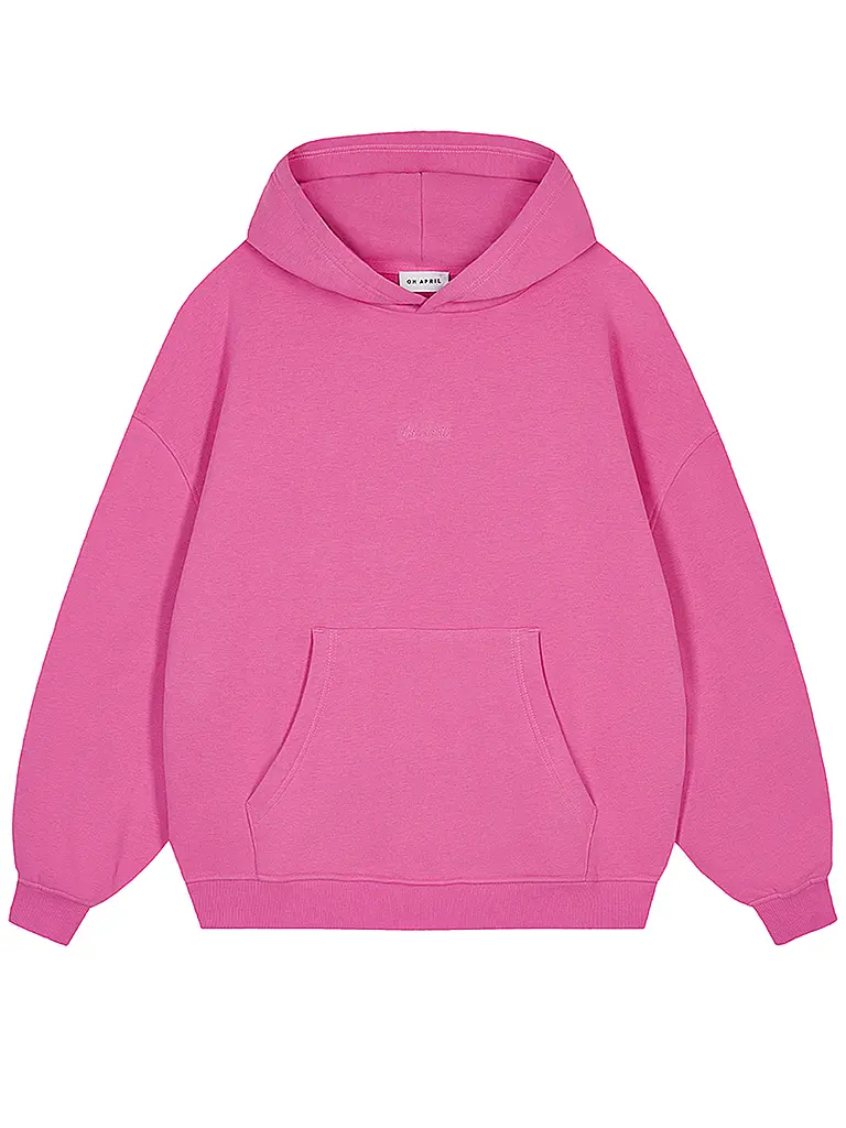 OH APRIL | Nombre del producto: Sudadera con capucha - Hoodie NOSTALGIA HEART CANDY | Fucsia