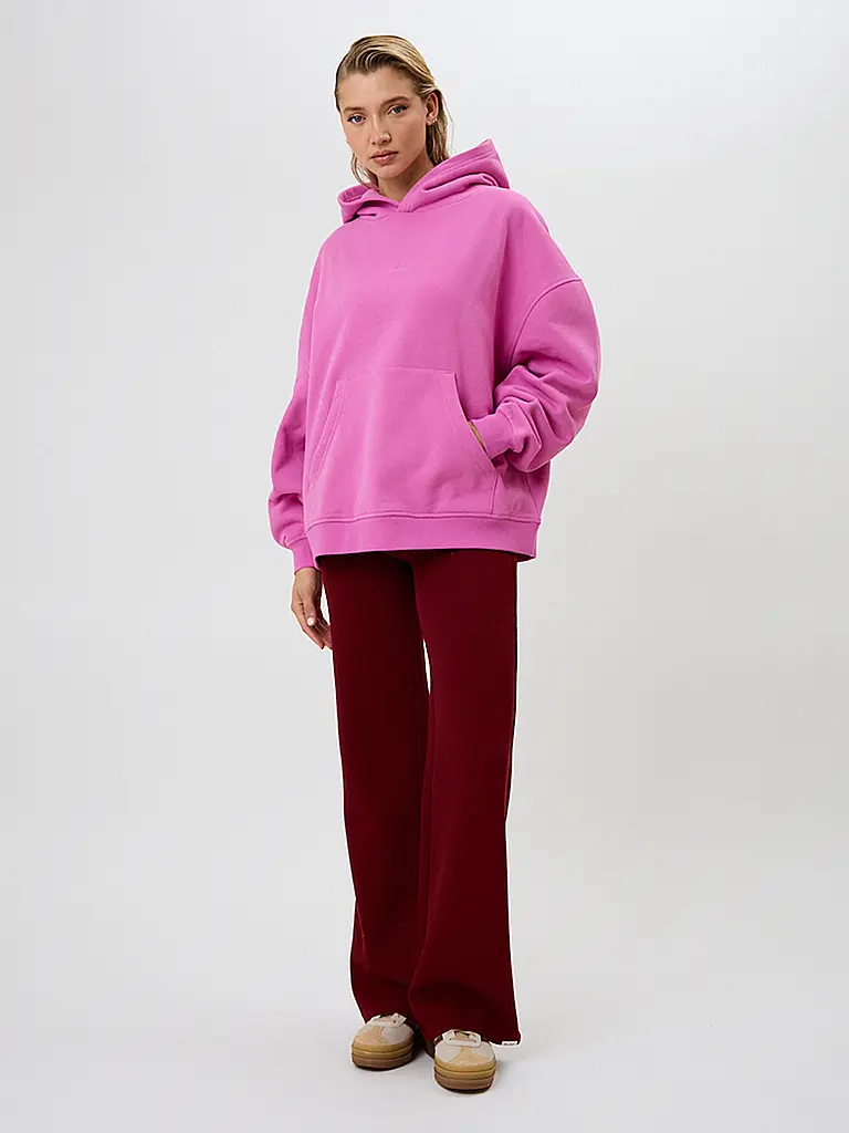 OH APRIL | Nombre del producto: Sudadera con capucha - Hoodie NOSTALGIA HEART CANDY | Fucsia