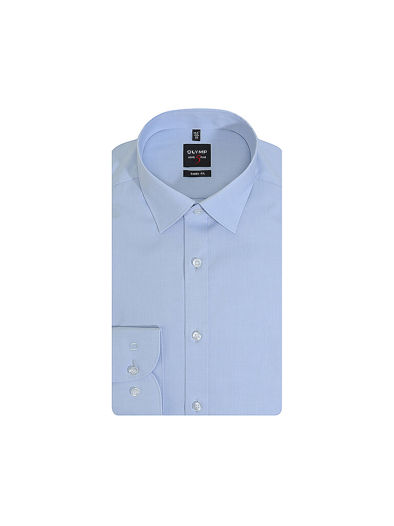 Camisa Body Fit azul 38