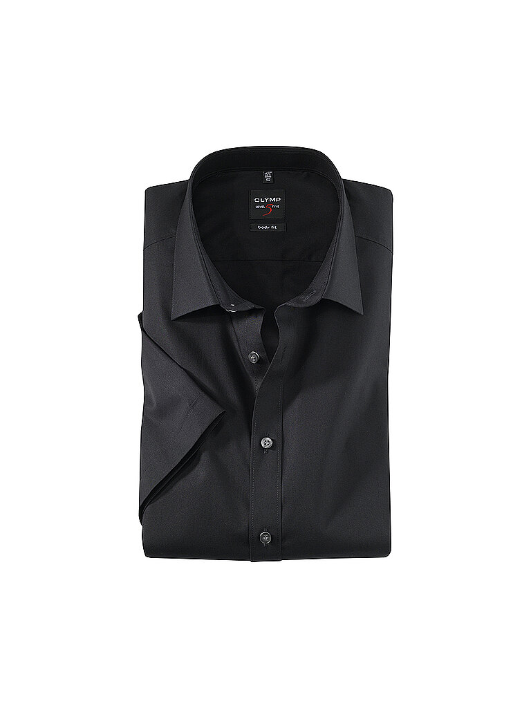 Camisa Business Body Fit negro 38