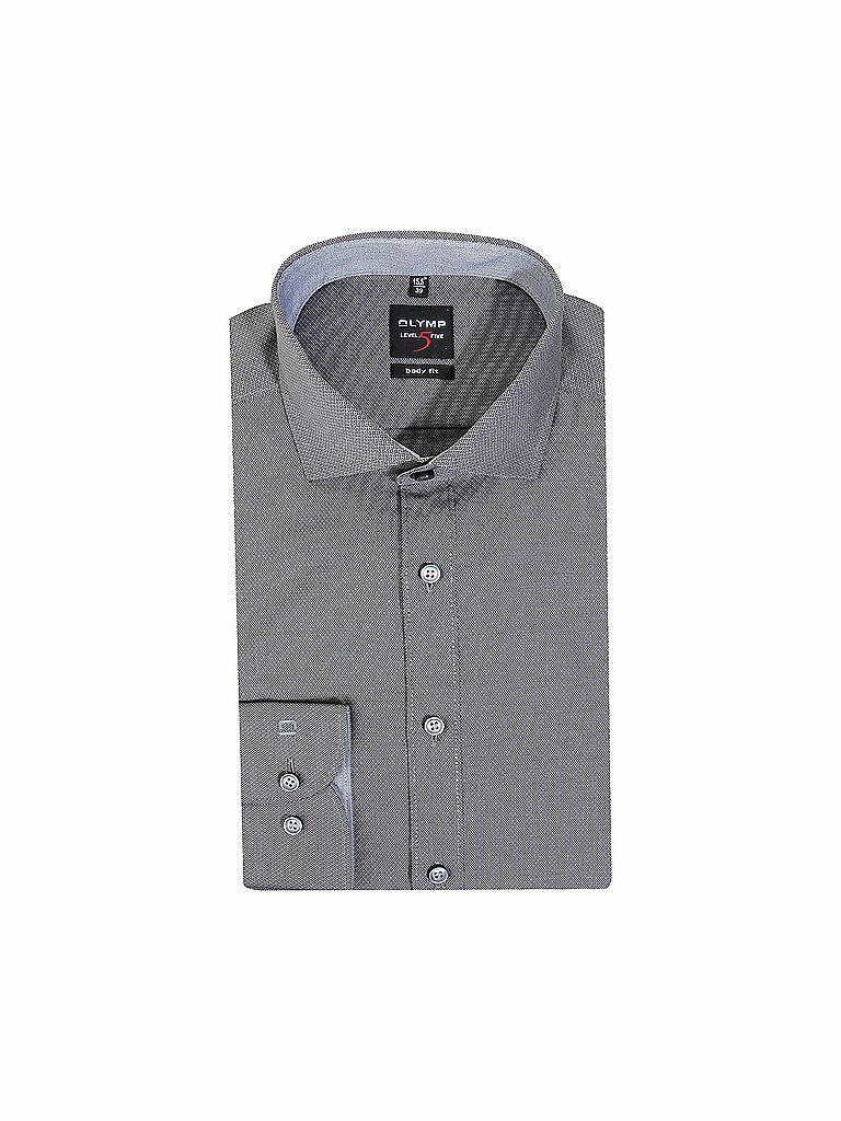 Camisa Body Fit gris 37