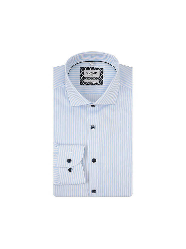 Camisa Body Fit azul claro 44