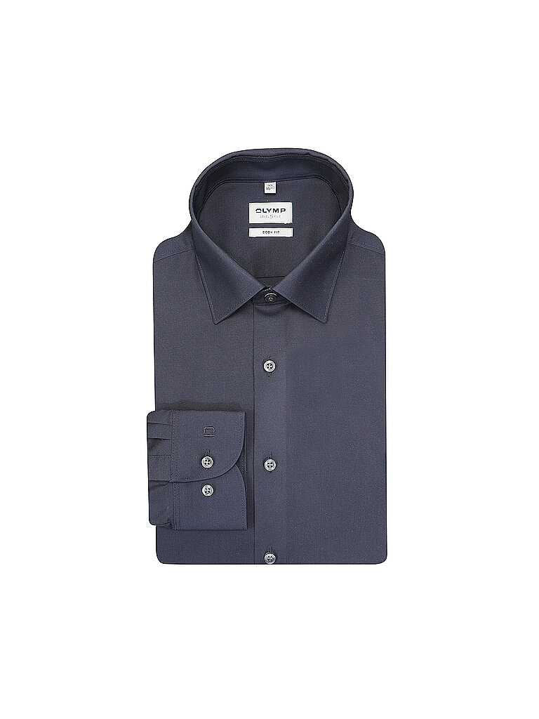 Camisa de vestir con mangas extralargas azul 44