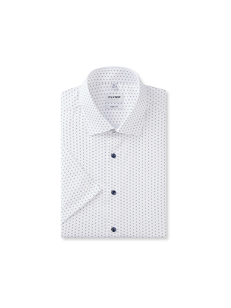 Camisa Body Fit azul 42