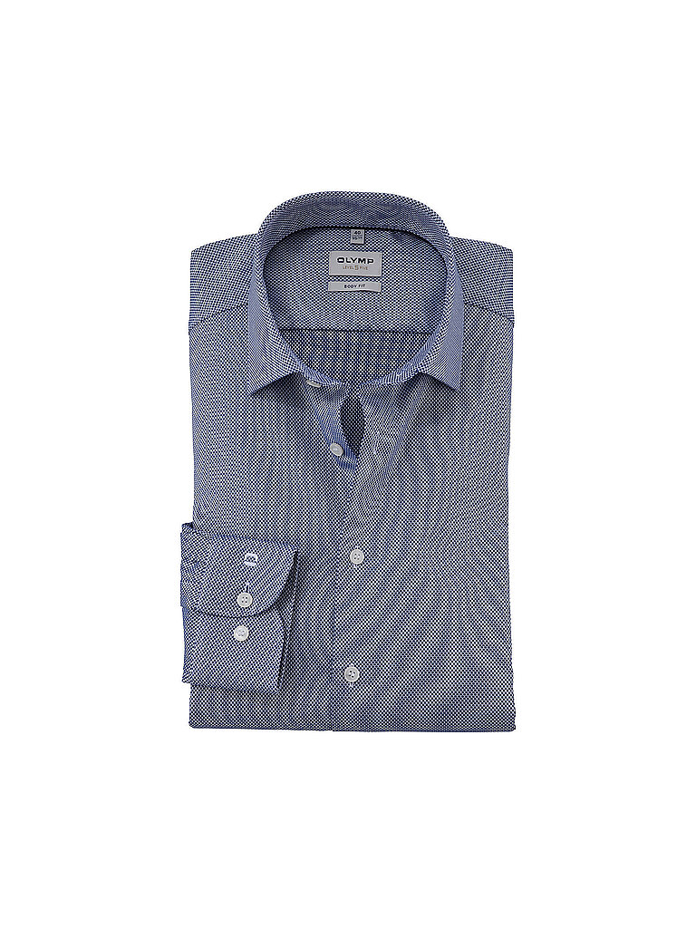 Camisa Slim Fit azul oscuro 42