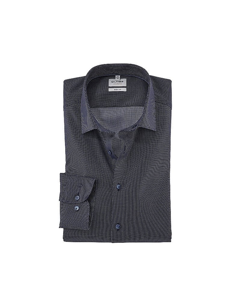 Camisa Slim Fit azul oscuro 44