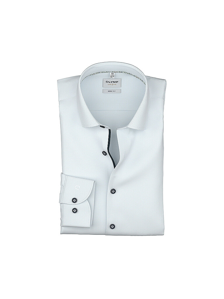 Camisa Body Fit azul claro 45