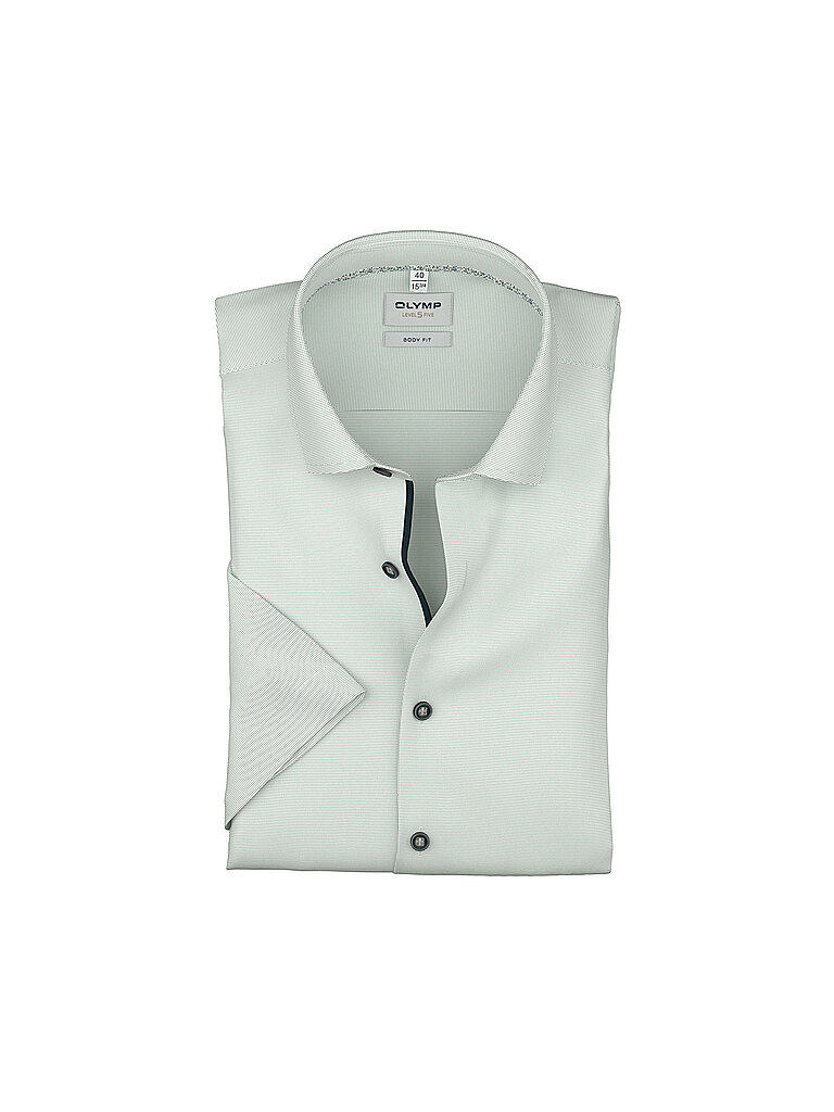 Olymp Level Five Camisa Slim Fit verde
