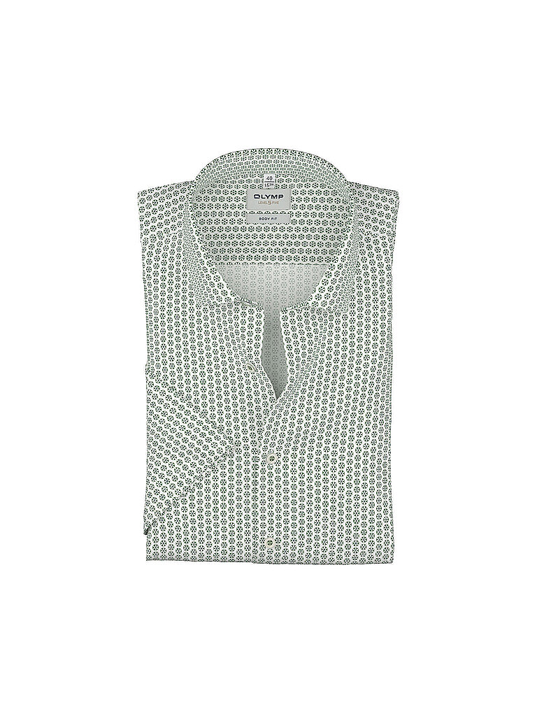 Camisa Slim Fit verde 39