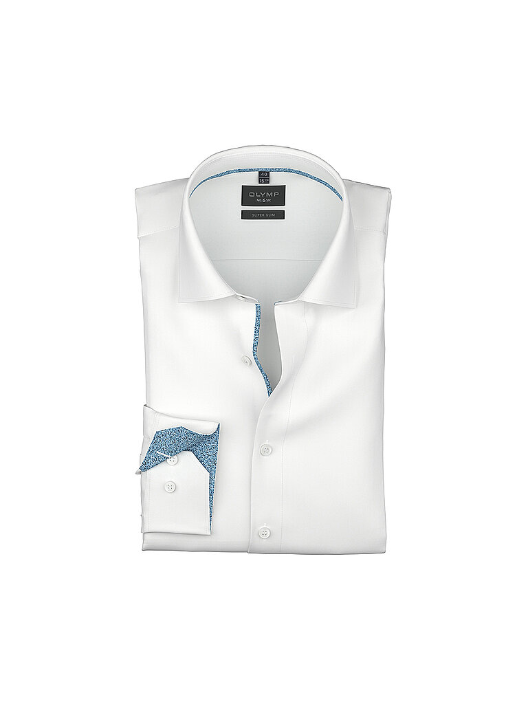 Camisa Super Slim Fit blanco 41
