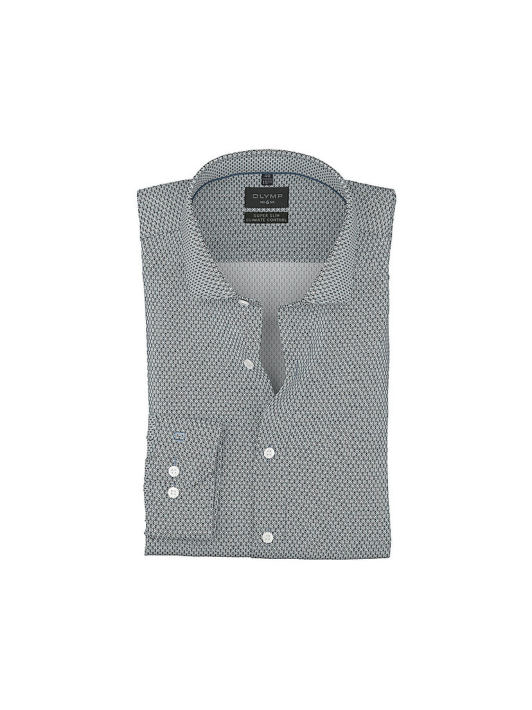 Camisa Super Slim Fit azul oscuro 39