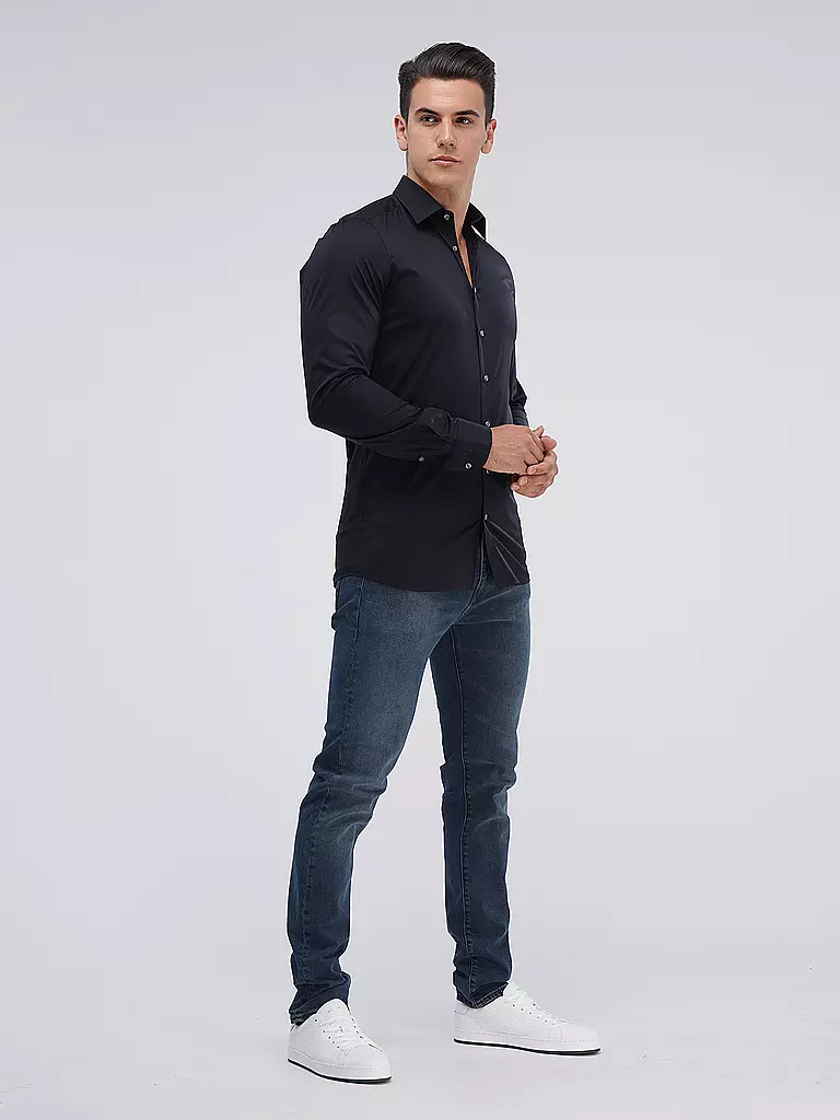 OLYMP LEVEL FIVE | Camisa Body Fit (mangas extra largas) | 