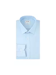OLYMP LEVEL FIVE | Camisa Body Fit de Manga Extralarga | Azul claro