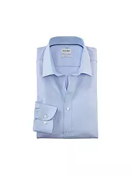 OLYMP LEVEL FIVE | Camisa Body Fit de Manga Extralarga | Azul claro