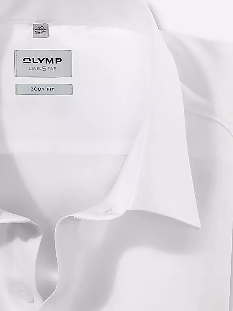 OLYMP LEVEL FIVE | Camisa Body Fit Manga Extralarga | 