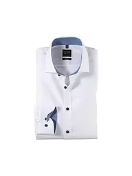 OLYMP LEVEL FIVE | Camisa Body Fit | Blanco