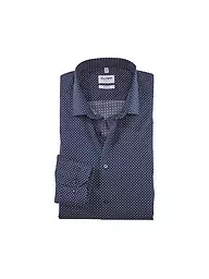 OLYMP LEVEL FIVE | Camisa Body Fit | Azul oscuro