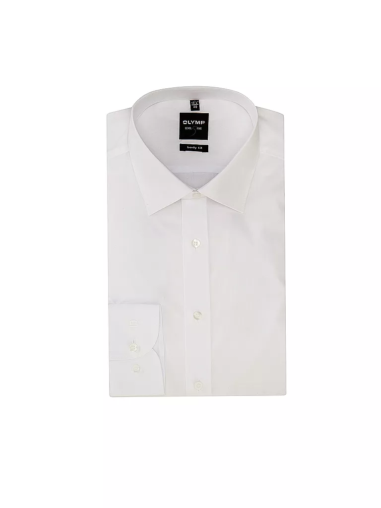 OLYMP LEVEL FIVE | Camisa Body Fit | Beige
