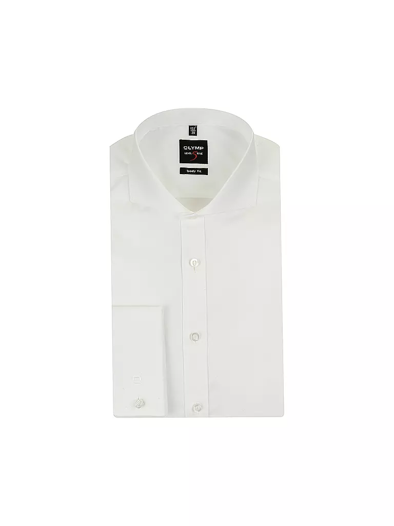 OLYMP LEVEL FIVE | Camisa Body Fit | Beige