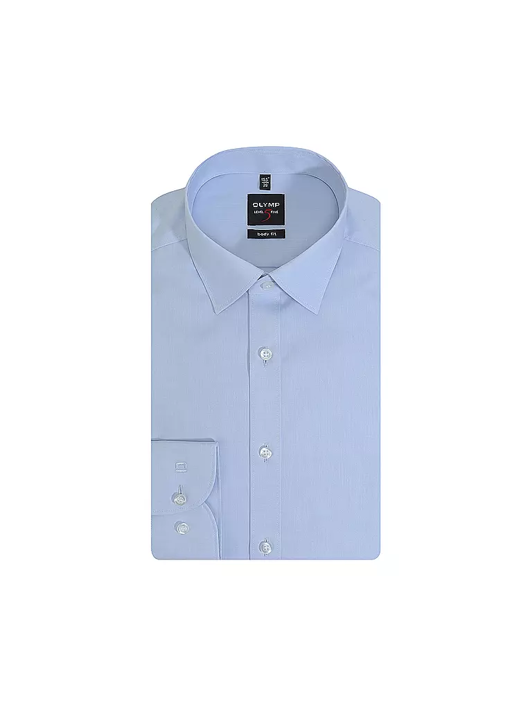 OLYMP LEVEL FIVE | Camisa Body Fit | Azul