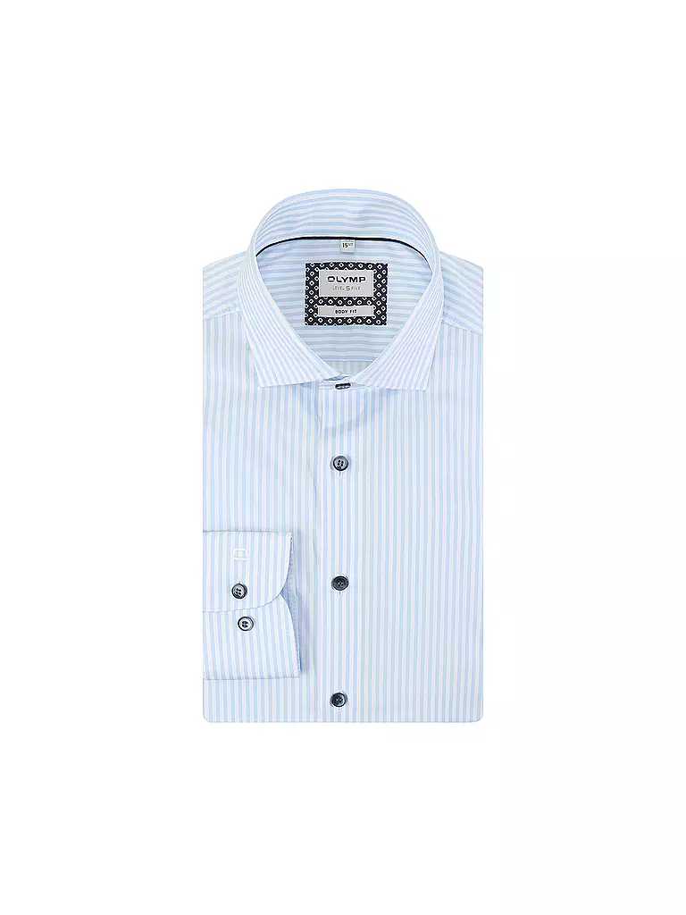 OLYMP LEVEL FIVE | Camisa Body Fit | Azul claro