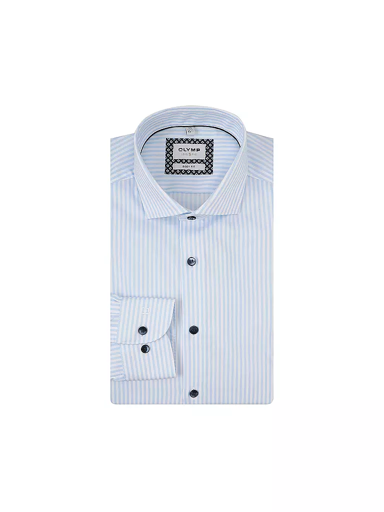 OLYMP LEVEL FIVE | Camisa Body Fit | Azul claro